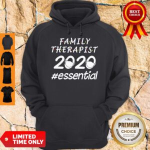 Nice Family Therapist 2020 Mask Essential Hoodie