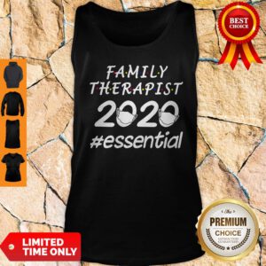 Nice Family Therapist 2020 Mask Essential Tank Top