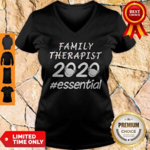 Nice Family Therapist 2020 Mask Essential V-neck