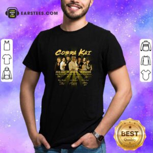 Cobra Kai 2018 2021 03 Season 30 Episodes Signatures Shirt - Design By Earstees.com