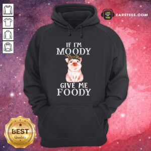 Pig If I’m Moody Give Me Foody Hoodie