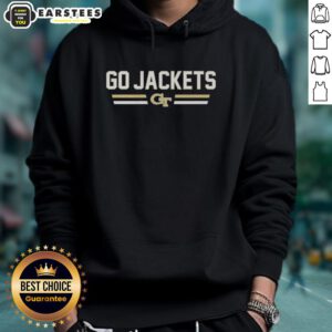 Awesome Georgia Tech Yellow Jackets football hoodie featuring team logo, perfect for fans supporting the Go Jackets!