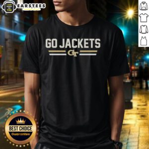 Awesome Georgia Tech Yellow Jackets Football Go Jackets T-Shirt featuring bold team colors and logo for fans.