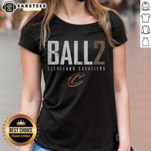 Alternative view of Awesome Lonzo Ball Cleveland Cavaliers Basketball Elite Logo T-Shirt