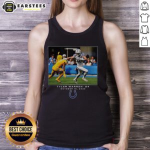 Awesome Tyler Warren Indianapolis Colts NFL Flash Features Week 7 tank top showcasing team spirit and style.