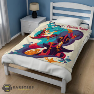 Good Aladdin and the Magic Lamp Disney Cartoon Blanket – Customize Blanket