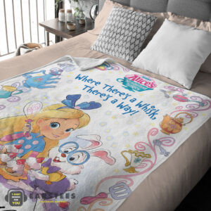 Alternative view of Good Alice's Wonderland Bakery Disney Junior Blanket Fleece Customized Blanket