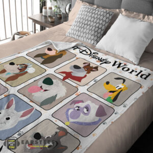 Good All Dogs in Walt Disney World Moods Blanket – Customize Blanket
