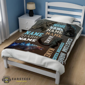 Good Awesome Godzilla Blanket Fleece Customized Blanket