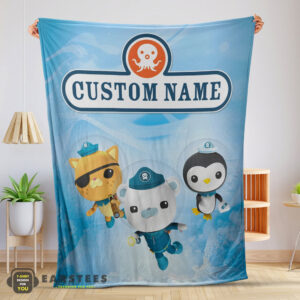 Good BBC The Octonauts Velveteen Cute Blanket Fleece Customized Blanket
