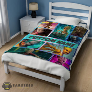 Good Baby Groot Guardians Of The Galaxy Blanket Fleece Customized Blanket