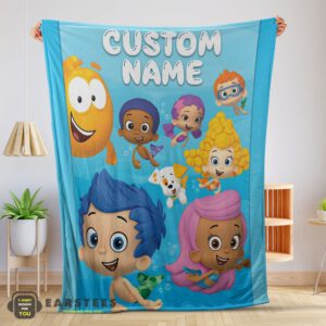 Good Bubble Guppies Underwater Adventure Blanket Fleece Customized Blanket