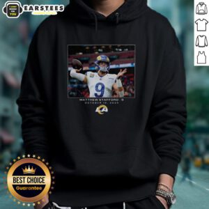 Alt Text: Hot Matthew Stafford Los Angeles Rams NFL Week 7 2025 hoodie featuring team colors and logo, perfect for fans.