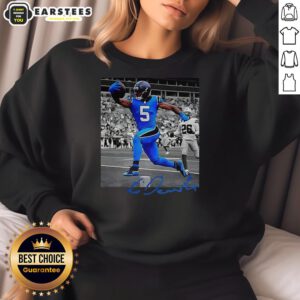 Hot Rico Dowdle Carolina Panthers NFL Week 6 signature sweatshirt featuring team colors and stylish design.