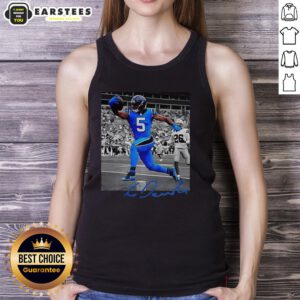 Hot Rico Dowdle Carolina Panthers NFL Week 6 signature tank top showcasing team colors and player design.