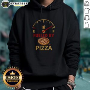 Nice Fueled By Pizza Hoodie in vibrant colors, perfect for pizza lovers and casual outings.