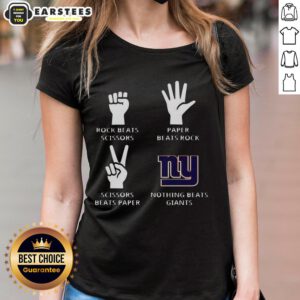 Alt Text: Official New York Giants football logo on a stylish ladies tee, perfect for fans and game day attire.
