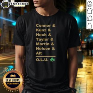 Premium Connor And Kunz And Heck And Taylor And Martin And Nelson And Alt Olu T-Shirt in stylish design and vibrant colors.