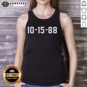 Vintage Top Dan Patrick tank top from October 15, 1988, showcasing retro style and sports memorabilia.