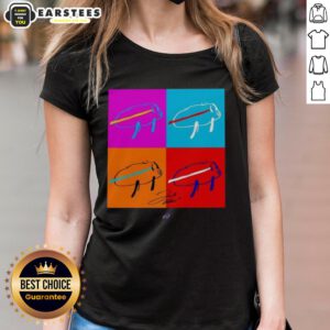 Top Josh Allen Buffalo Bills Billustration signature ladies tee featuring vibrant team colors and stylish design.