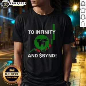 Top To Infinity And Bynd T-Shirt featuring a modern graphic design, perfect for casual wear and expressing limitless creativity.