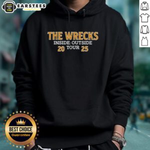 Awesome Official The Wrecks Inside Our Side Tour 2025 hoodie featuring vibrant graphics and stylish design for fans.