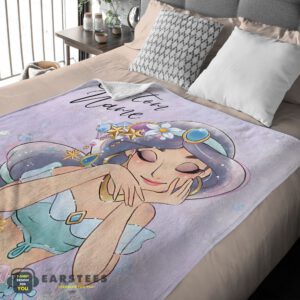 Alternative view of Good Cartoon Disney Aladdin Jasmine Princess Blanket Fleece Customized Blanket