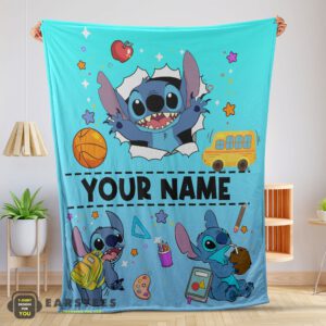 Good Cartoon Disney Stitch Super Cozy Blankets – Customize Blanket