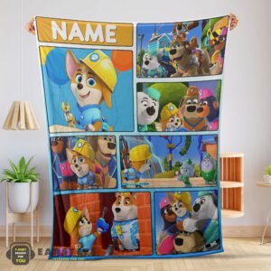 Good Cartoon PAW Patrol Baby Animals Blanket Fleece Customized Blanket