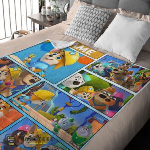 Alternative view of Good Cartoon PAW Patrol Baby Animals Blanket Fleece Customized Blanket