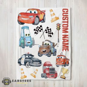 Good Cartoon Pixar Cars Cute Character Blanket Fleece Customized Blanket