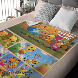 Alternative view of Good Cartoon Rolie Polie Olie Blanket Fleece Customized Blanket