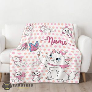 Alternative view of Good Cute Marie Cat Blanket Fleece Customized Blanket