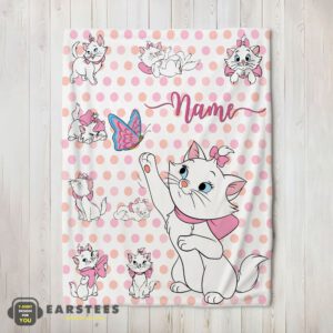 Good Cute Marie Cat Blanket Fleece Customized Blanket