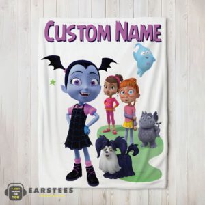 Good Cute Vampirina & Friends Blanket Fleece Customized Blanket