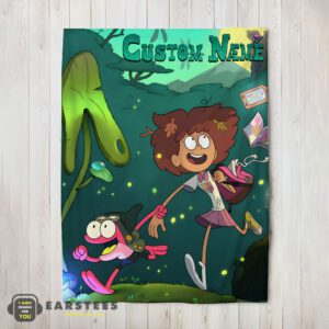 Good Disney Amphibia Adventure Blanket Fleece Customized Blanket