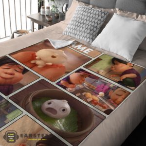 Alternative view of Good Disney Bao Pixar Short Film Blanket Fleece Customized Blanket