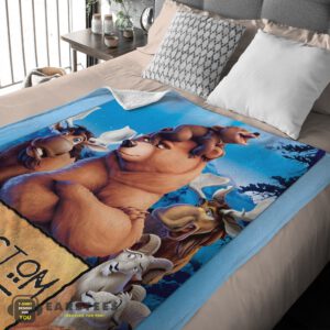 Alternative view of Good Disney Brother Bear Poster Blanket Fleece Customized Blanket