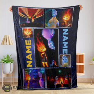 Good Disney Cartoon Elemental Blanket Fleece Customized Blanket