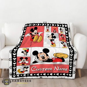 Alternative view of Good Disney Cartoon Mickey Mouse Blanket Fleece Customized Blanket