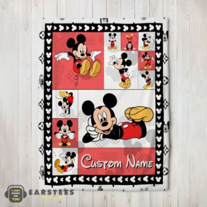 Good Disney Cartoon Mickey Mouse Blanket Fleece Customized Blanket