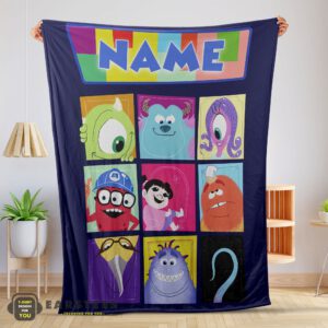 Good Disney Cartoon Monsters Inc Movie Blanket – Customize Blanket