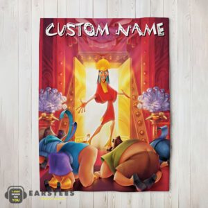 Good Disney Cartoon The Emperor's New Groove Blanket Fleece Customized Blanket