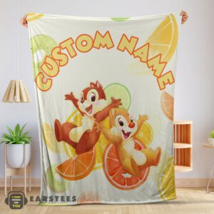 Good Disney Chip 'n' Dale Chip and Dale Blanket Fleece Customized Blanket