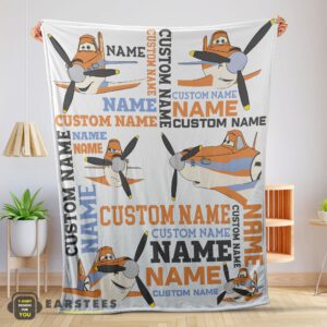 Good Disney Dusty Crophopper Blanket Fleece Customized Blanket
