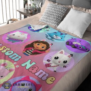 Alternative view of Good Disney Gabby's Dollhouse Blanket Fleece Customized Blanket