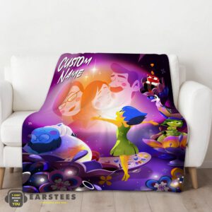 Alternative view of Good Disney Inside Out Family Unite Blanket Fleece Customized Blanket