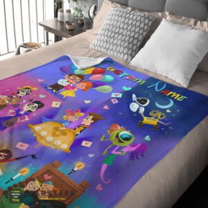 Alternative view of Good Disney Pixar Cartoon All Story Velveteen Cute Blanket Fleece Customized Blanket