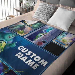 Alternative view of Good Disney Pixar Mike & Sulley Monsters Inc Blanket Fleece Customized Blanket