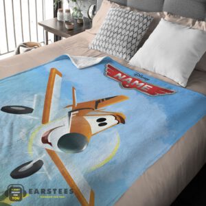 Alternative view of Good Disney Planes Movie Dusty Crophopper Blanket Fleece Customized Blanket